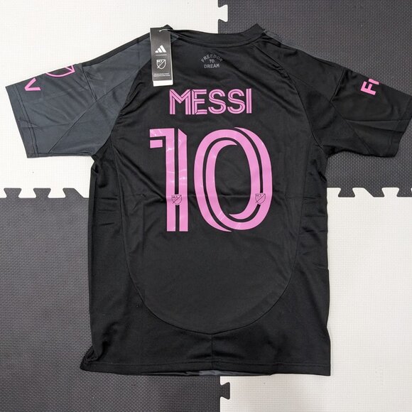 Messi #10 Inter Miami CF 25/26 Away Black Adidas Jersey - Picture 2 of 10